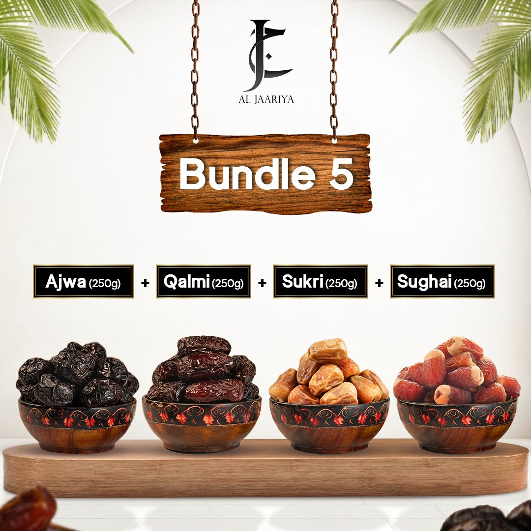 Bundle 5 (Ajwa + Qalmi + Sukkary + Sughai)