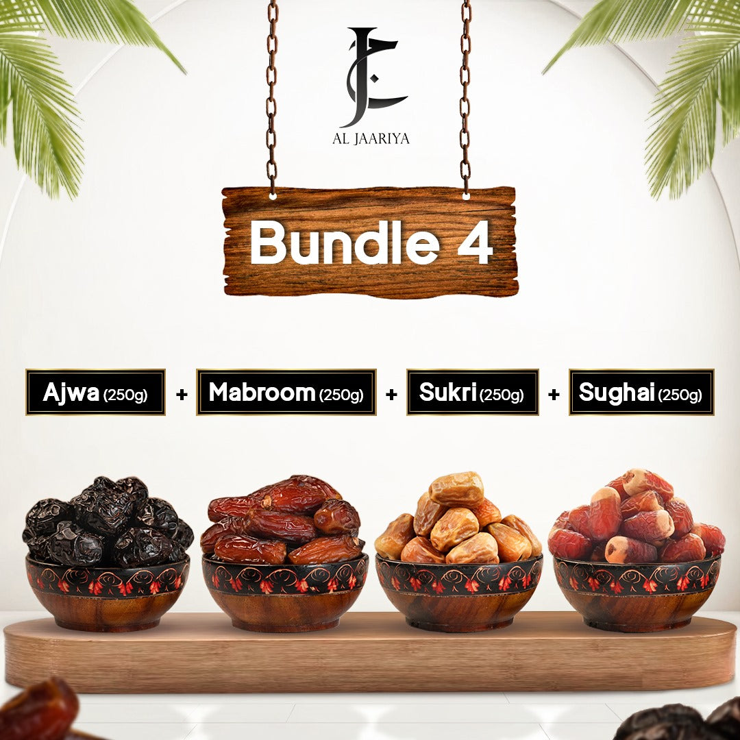 Bundle 4 (Ajwa + Mabroom + Sukkary + Sughai)